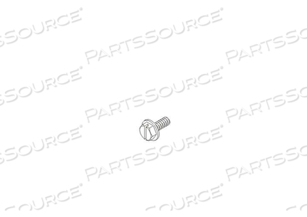 SCREW, #6-32 X 3 1/2, HEX HEAD, SLOTTED, W/WASHER, PLUM A+ 3, PLUM XL FAMILY by ICU Medical, Inc.
