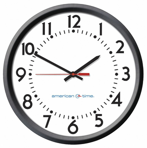 WALL CLOCK ANALOG ELECTRIC by American Time and Signal