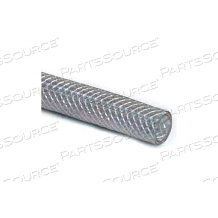 REINFORCED CLEAR VINYL TUBING 5/8" X 1/8" WALL - 75' REEL by Apache Inc.