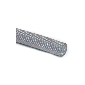 REINFORCED CLEAR VINYL TUBING 5/8" X 1/8" WALL - 75' REEL by Apache Inc.