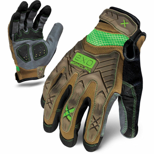 PROJECT IMPACT GLOVES, BROWN, 1 PAIR, M by Ironclad