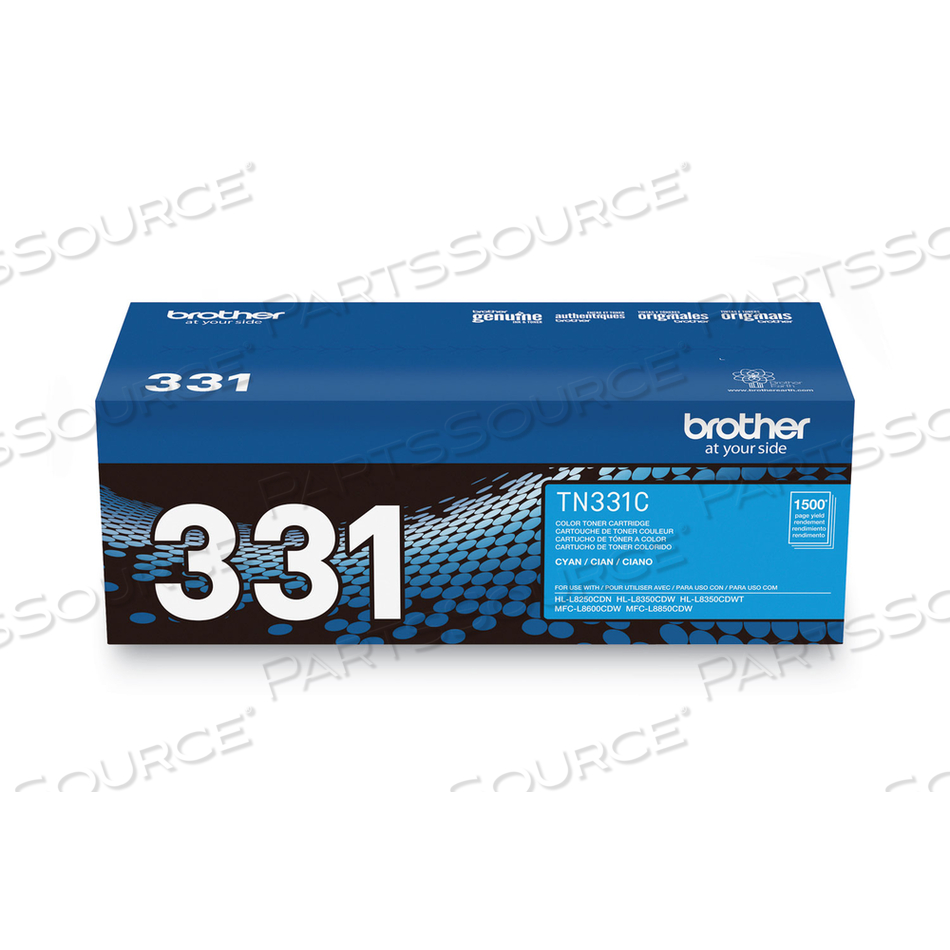 TONER CARTRIDGE, REPLACEMENT FOR BROTHER HL-L8250CDN, L8350CDW, L8350CDWT, MFC-L8600CDW, L8850CDW CYAN TONER CARTRIDGE TONER CARTRIDGE, REPLACEMENT FOR BROTHER HL-L8250CDN, L8350CDW, L8350CDWT, MFC-L8600CDW, L8850CDW CYAN TONER CARTRIDGE