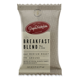 PREMIUM COFFEE, BREAKFAST BLEND, 18/CARTON by PapaNicholas Coffee