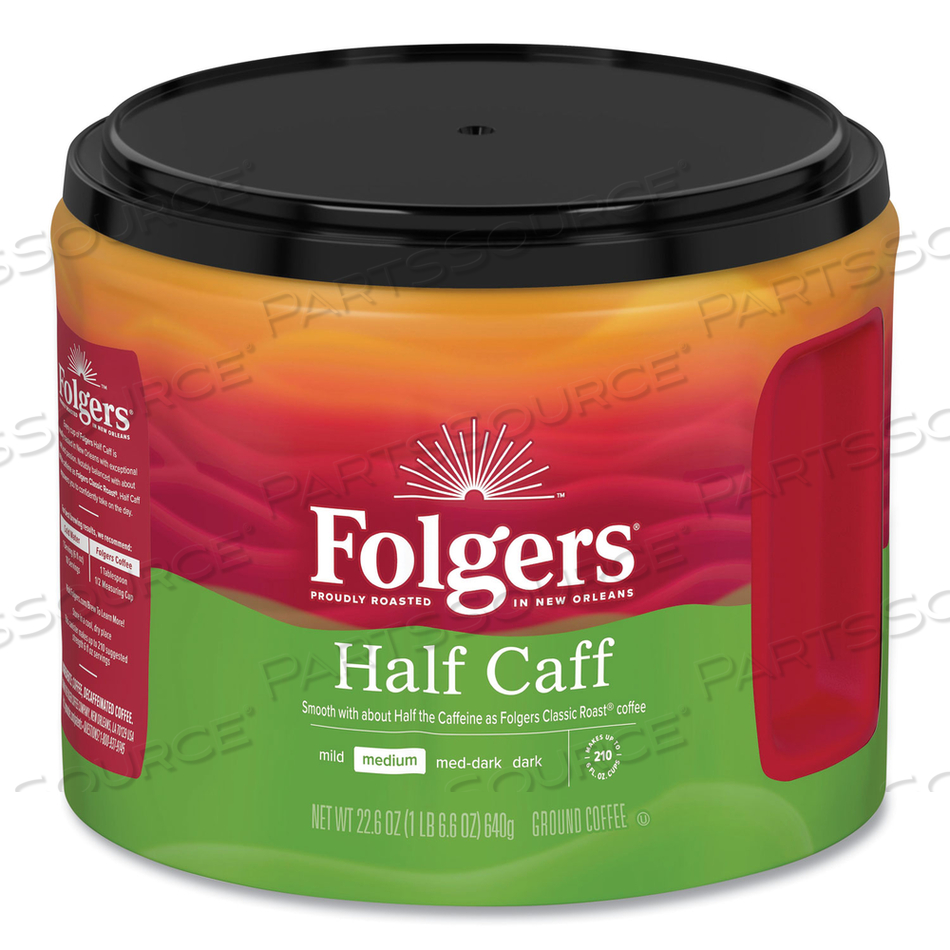 COFFEE, HALF CAFF, 22.6 OZ CANISTER by Folgers