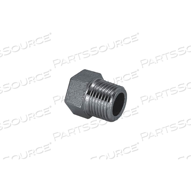 ISO SS 304 CAST PIPE FITTING HEX HEAD PLUG 1/2" NPT MALE by Merit Brass Company ISO SS 304 CAST PIPE FITTING HEX HEAD PLUG 1/2" NPT MALE by Merit Brass Company