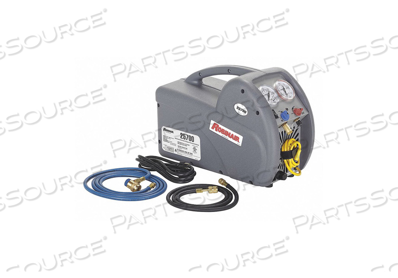 REFRIGERANT RECOVERY MACHINE 2-PORT TYPE by Robinair
