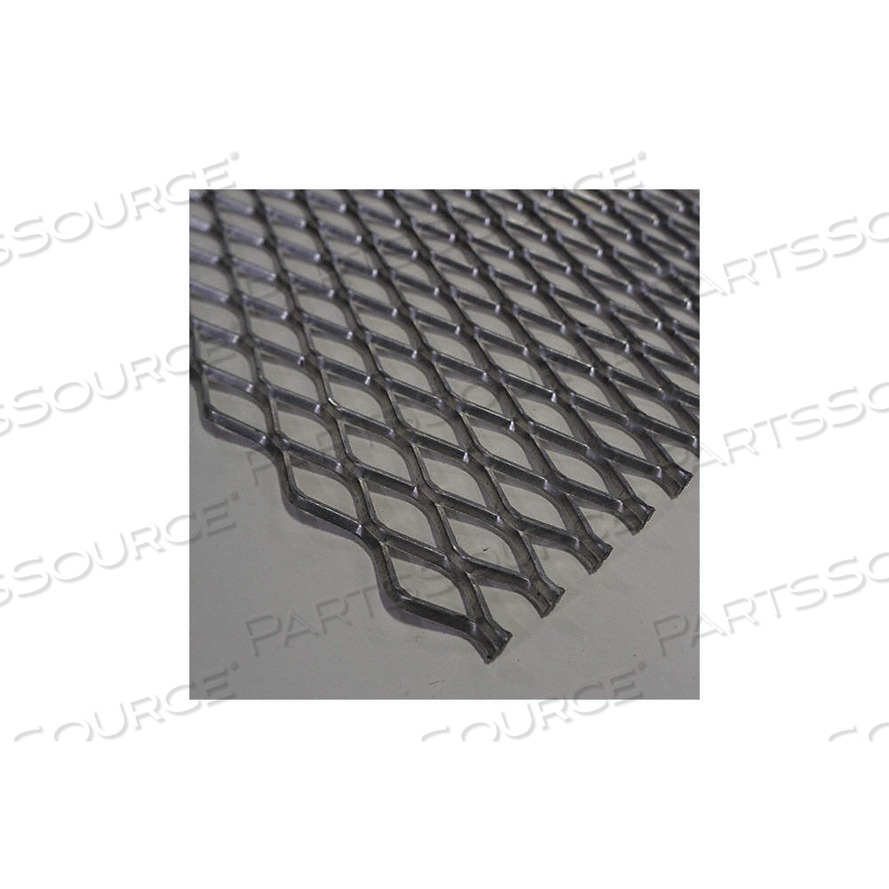 EXPANDED SHEET, ALUMINUM, 3003, 4 FT OVERALL LG, 4 FT OVERALL WD, 0.305 IN OVERALL THICK, RAISED by Approved Vendor