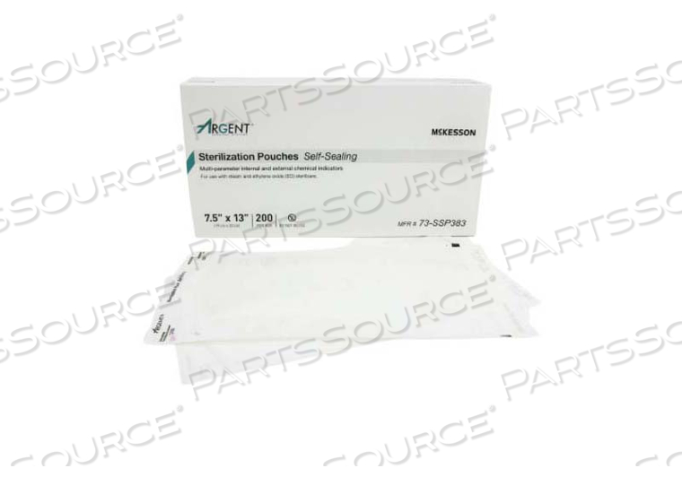 ARGENT® SURE-CHECK® STERILIZATION POUCH (200 PER BOX) by McKesson ARGENT® SURE-CHECK® STERILIZATION POUCH (200 PER BOX) by McKesson