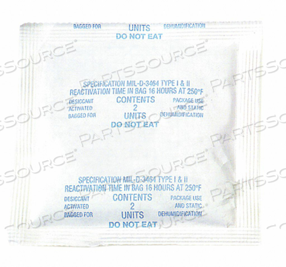 DESICCANT BAG TYVEK BAGS PK550 by SCS