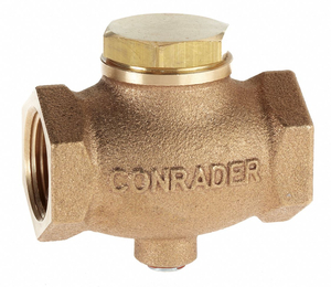 CHECK VALVE 0 TO 160 CFM 1-1/2 (F)NPT by Conrader