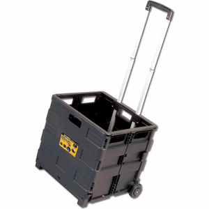 GRAND PACK-N-ROLL ROLLING FOLDING CRATE CART - 80 LB. CAPACITY by Olympia Tools