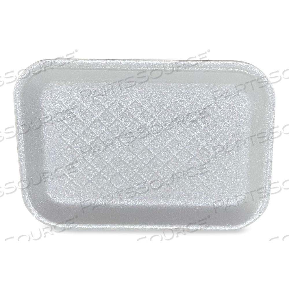 MEAT TRAYS, #2S, 8.5 X 6 X 0.7, WHITE by Genpak