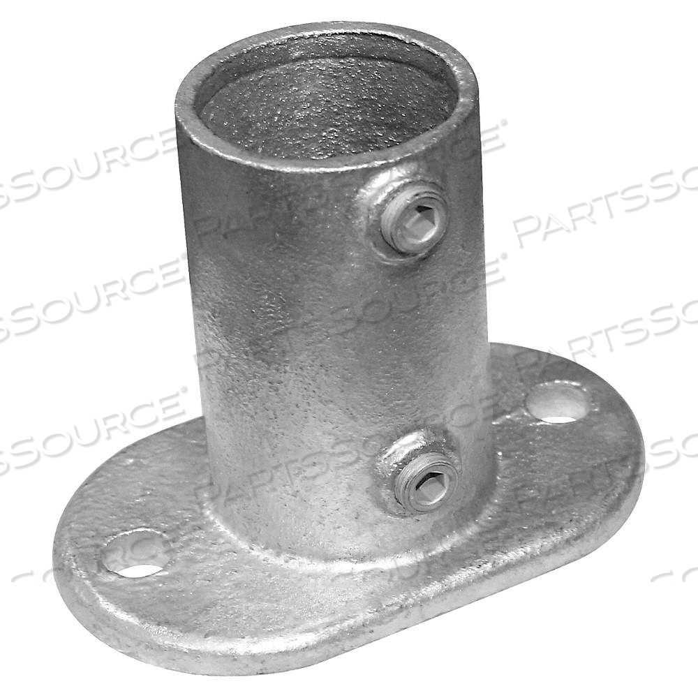 STRUCTURAL PIPE FITTING, BASE FLANGE, 2 IN FOR PIPE SIZE, FOR 2 3/8 IN ACTUAL PIPE OUTER DIA, BASE by Approved Vendor STRUCTURAL PIPE FITTING, BASE FLANGE, 2 IN FOR PIPE SIZE, FOR 2 3/8 IN ACTUAL PIPE OUTER DIA, BASE by Approved Vendor
