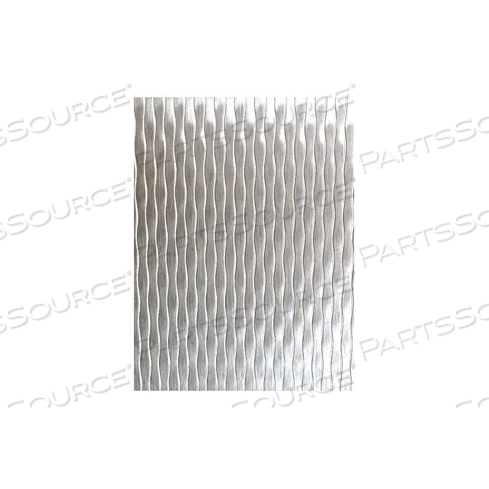 SILVER STAINLESS STEEL SHEET, 4 FT X 4 FT NOMINAL SIZE (WXL), 0.035 IN THICK, TEXTURED FINISH, #4 by Approved Vendor SILVER STAINLESS STEEL SHEET, 4 FT X 4 FT NOMINAL SIZE (WXL), 0.035 IN THICK, TEXTURED FINISH, #4 by Approved Vendor