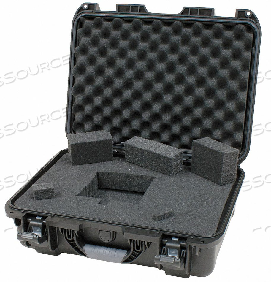 NANUK 925 CASE W/FOAM, 18-11/16"L X 14-13/16"W X 7"H, BLACK by Plasticase Inc.