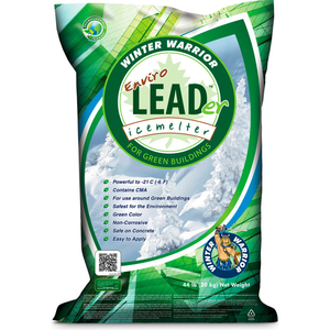WINTER WARRIOR ENVIRO LEADER ICEMELTER 44 LB BAG by Xynyth Manufacturing Corp WINTER WARRIOR ENVIRO LEADER ICEMELTER 44 LB BAG by Xynyth Manufacturing Corp