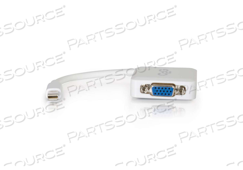 8IN C2G MINI DISPLAYPORT M TO VGA F WHT by Legrand AV (C2G)