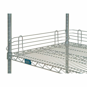 NEXEL CHROME LEDGE 42"L X 4"H FOR WIRE SHELVES by Precision Sourcing NEXEL CHROME LEDGE 42"L X 4"H FOR WIRE SHELVES by Precision Sourcing