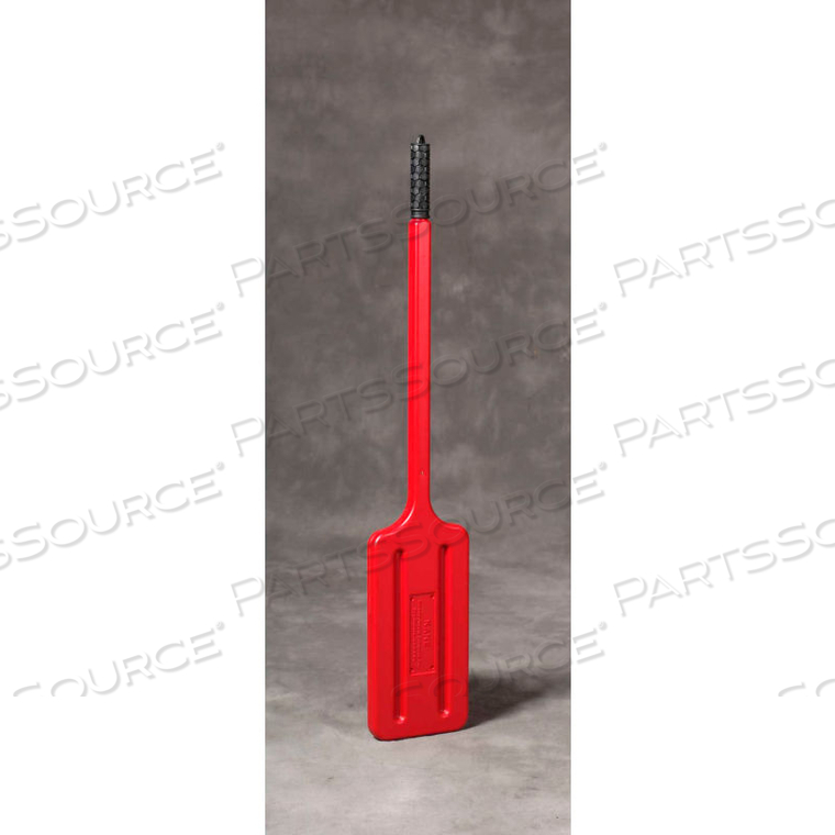 RATTLE PADDLE 37" RED by Kane Manufacturing Co. Inc RATTLE PADDLE 37" RED by Kane Manufacturing Co. Inc