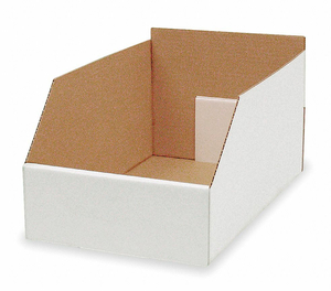 CORRUGATED SHELF BIN 10-1/4 IN W by Packaging Corporation of America