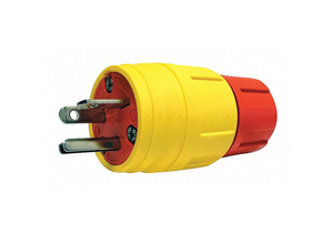 PLUG INDUSTRIAL 6-20P 20A 250VAC YELLOW by Ericson Manufacturing Co.