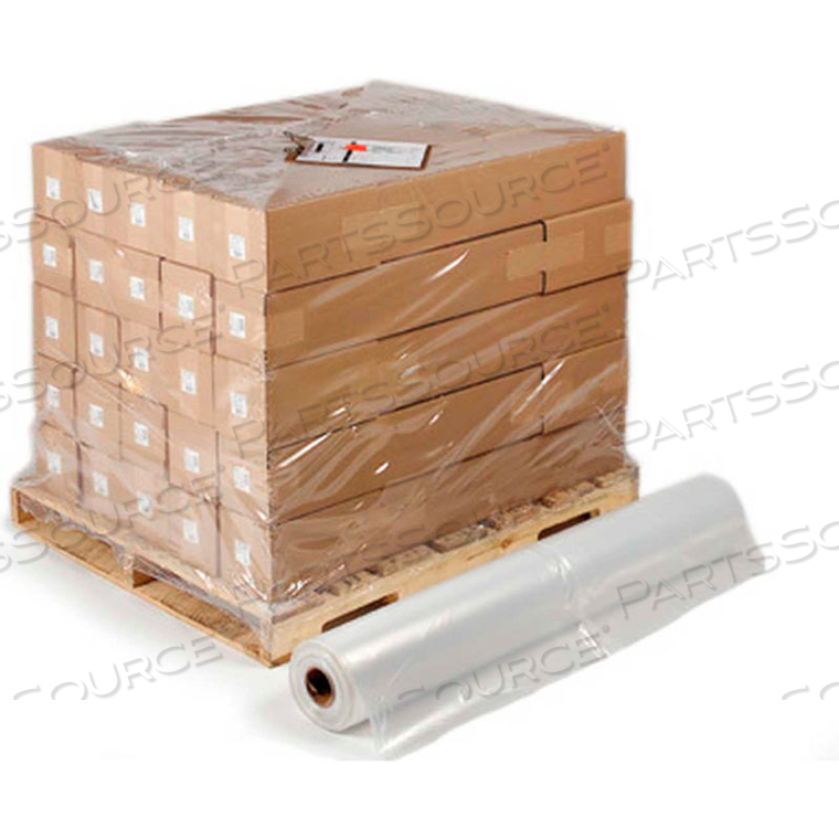 PALLET SIZE SHRINK BAGS ON A ROLL, 50" X 48" X 84" 4 MIL CLEAR, 25 PER ROLL by Laddawn Products Co