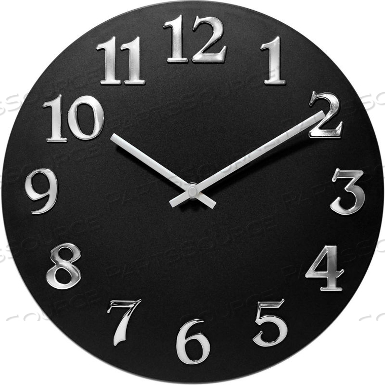 12" VOGUE WALL CLOCK by Infinity Instruments