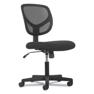 1-OH-ONE MID-BACK TASK CHAIRS, SUPPORTS UP TO 250 LB, 17" TO 22" SEAT HEIGHT, BLACK by Sadie