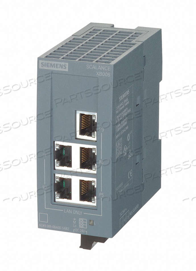 ETHERNET SWITCH UNMANGED 5 PORTS by Siemens