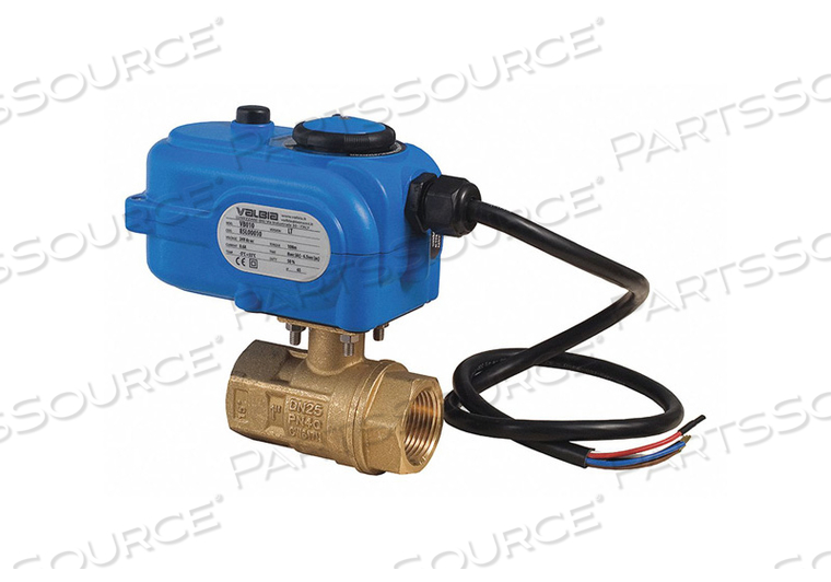 ELECTRONIC BALL VALVE 3/4 PIPE 120VAC by Bonomi