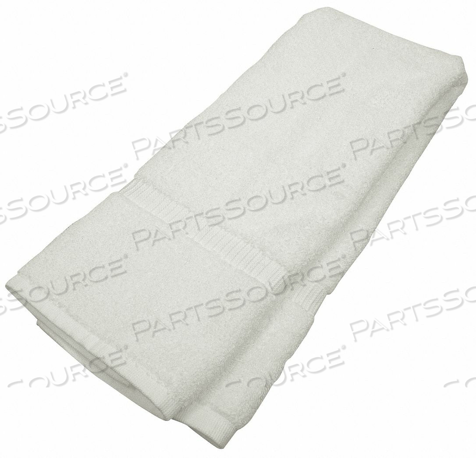 BATH TOWEL 27X50 IN WHITE PK12 by R&R Textile Mills, Inc.