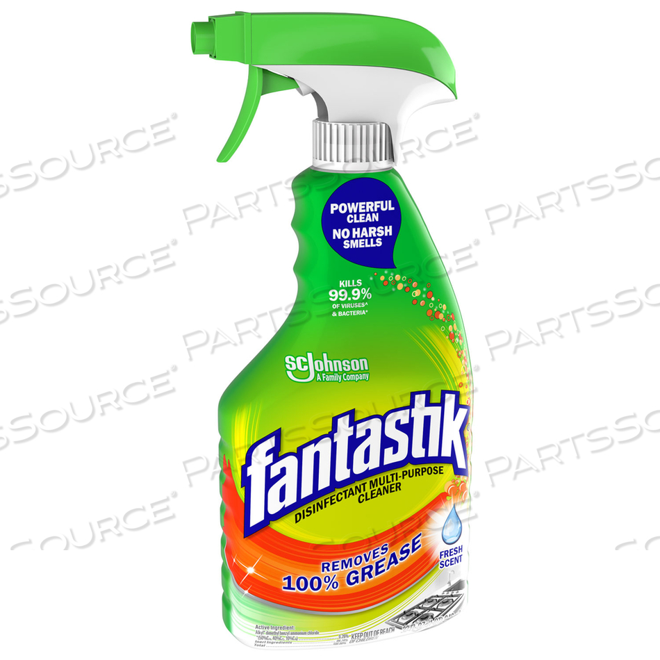 DISINFECTANT MULTI-PURPOSE CLEANER FRESH SCENT, 32 OZ SPRAY BOTTLE by Fantastik