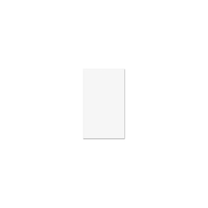 GUMMED MEMO PAD, 3" X 5", WHITE, UNRULED, 100 SHEETS/PAD, 12 PAD/PACK by Tops