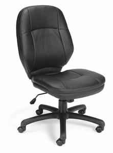 TASK CHAIR BLACK NO ARMS BACK 24-1/2 H by OFM Inc