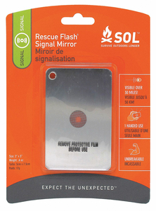 RESCUE FLASH MIRROR 2 X 3 X 1/4 IN. by Adventure Medical Kits RESCUE FLASH MIRROR 2 X 3 X 1/4 IN. by Adventure Medical Kits