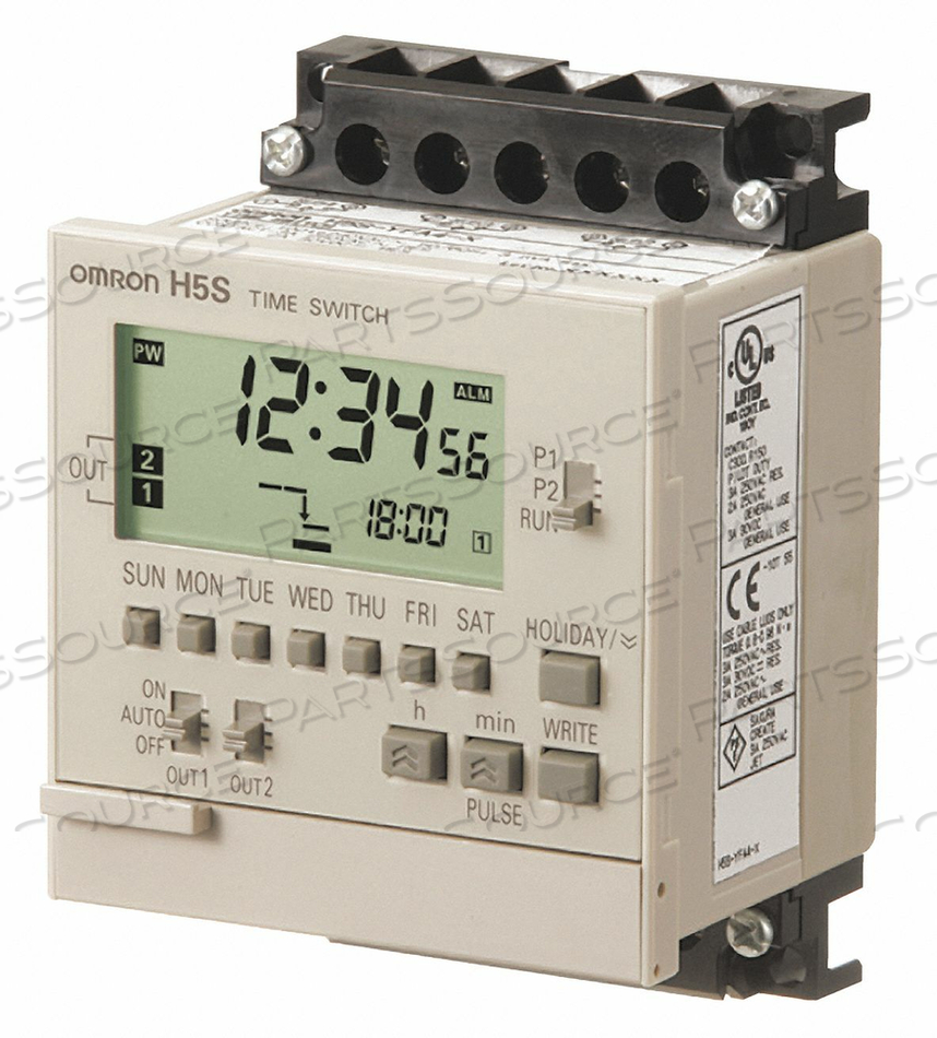 ELECTRONIC TIMER 7 DAYS (2) SPST-NO by Omron - Electronic Division
