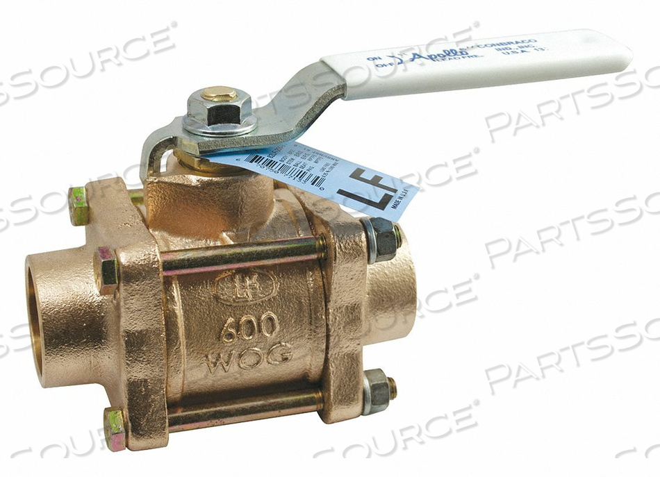 LF BRONZE BALL VALVE SWEAT 2 IN by Apollo Valves (a Conbraco Company)