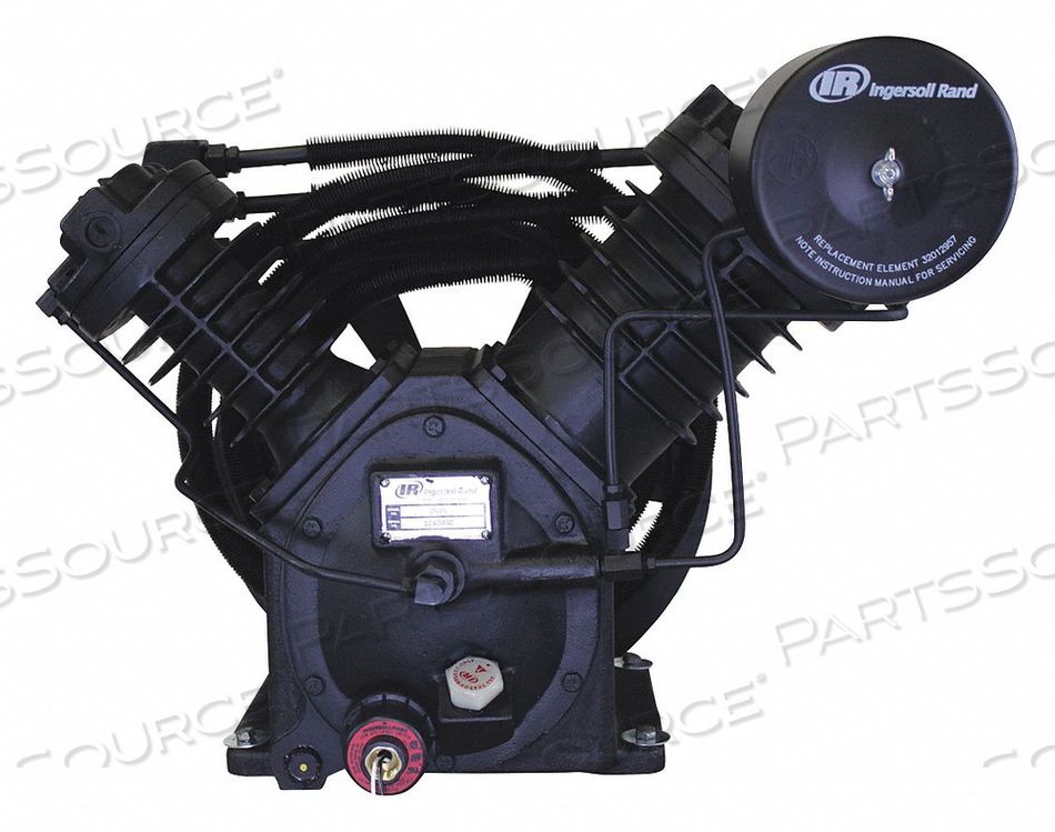 AIR COMPRESSR PUMP 2 STAGE 7 1/2 HP 10HP by Ingersoll-Rand AIR COMPRESSR PUMP 2 STAGE 7 1/2 HP 10HP by Ingersoll-Rand