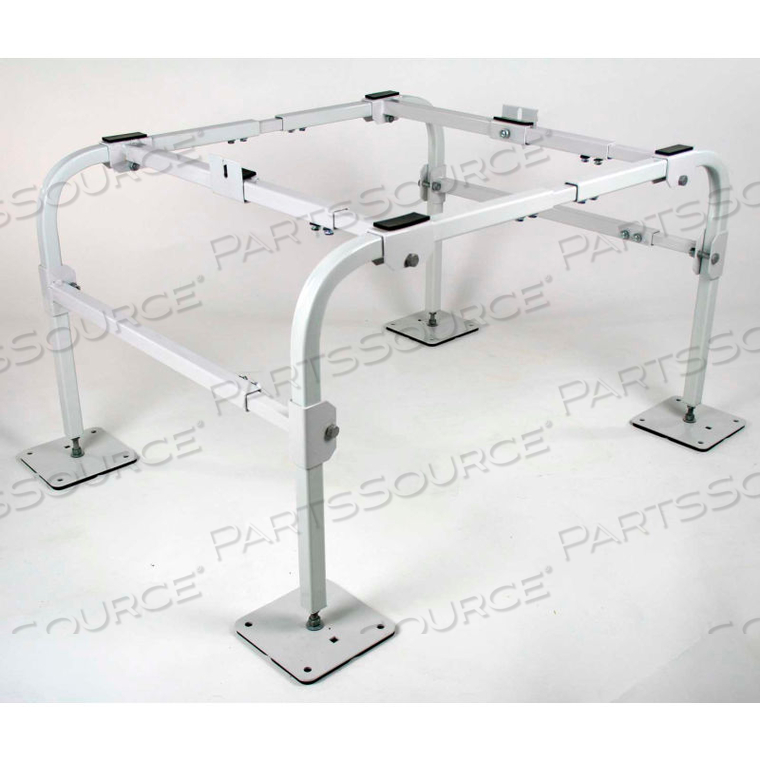 QUICK-SLING QUICK HEAT PUMP STAND (4 ARMS), 32-48"L X 32-44"W X 18"H by DiversiTech QUICK-SLING QUICK HEAT PUMP STAND (4 ARMS), 32-48"L X 32-44"W X 18"H by DiversiTech