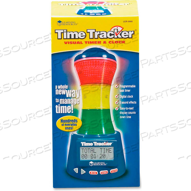 TIME TRACKER VISUAL TIMER & CLOCK 