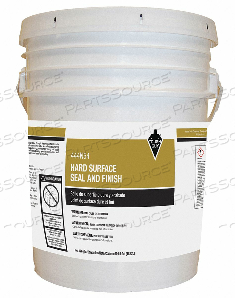 HARD SURFACE FLOOR SEALER SIZE 5 GAL RTU by Tough Guy HARD SURFACE FLOOR SEALER SIZE 5 GAL RTU by Tough Guy