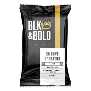 SMOOVE OPERATOR COFFEE FRACTION PACKS, 2.25 OZ, 42/CARTON by BLK & Bold