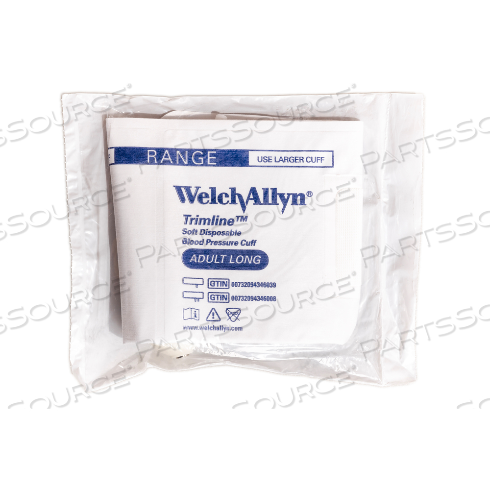 CUFF TL DISP,SOFT,ADULT LONG,2TB,BVSCC by Welch Allyn Inc.