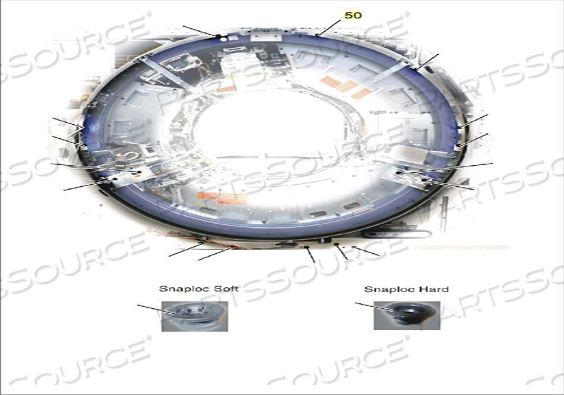 HOLDER SNAPLOC 8MM EPDM 73SHA by Siemens Medical Solutions