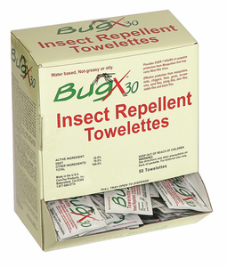 INSECT REPELLENT DEET 30 PER. PK50 by Coretex Products