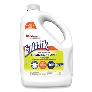 MULTI-SURFACE DISINFECTANT DEGREASER, PLEASANT SCENT, 1 GALLON BOTTLE, 4/CARTON by Fantastik