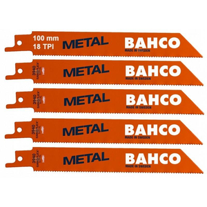 3940-228-18-ST-5P BAHCO SANDFLEX BIMETAL SAWBLADE 228 MM 18 TPI 5/PACK by Bahco