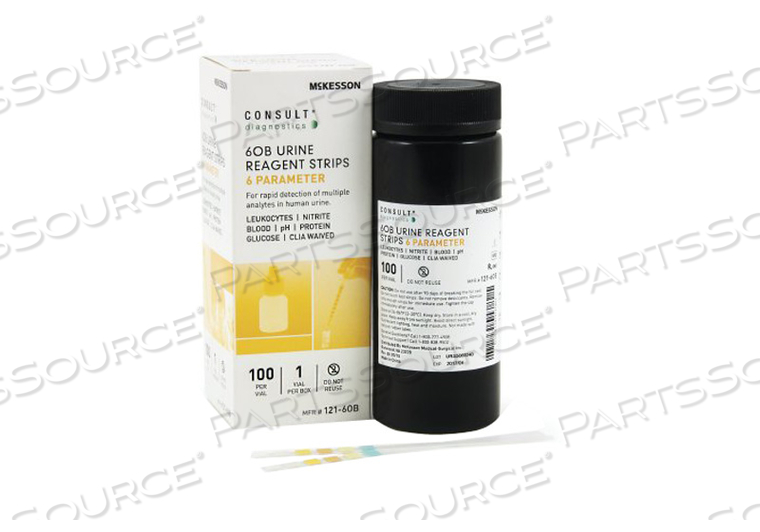 CONSULT™ URINE REAGENT STRIP (100 PER VIAL) by McKesson CONSULT™ URINE REAGENT STRIP (100 PER VIAL) by McKesson