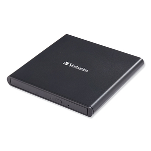 EXTERNAL SLIMLINE CD/DVD WRITER, 8X DVD WRITE SPEED/24X CD WRITE SPEED by Verbatim