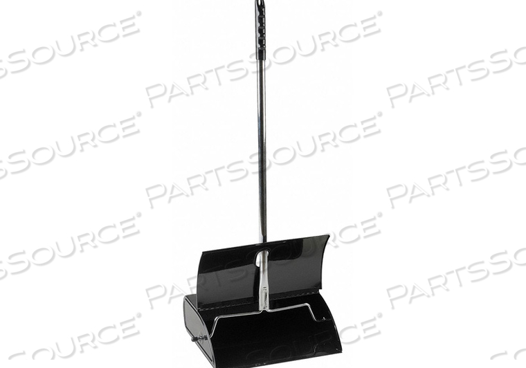 LONG HANDLED DUST PAN BLACK METAL by Tough Guy